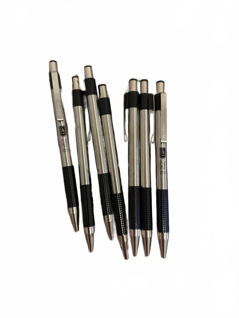 Zebra Pens Multi Black Grip Set - Pack of 7